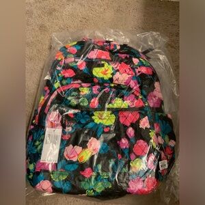 NWT Vera Bradley Hilo Meadow Essential Large Backpack